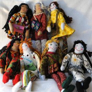 Ragdolls -Les Olives- Design and fabrication by Olivia Sauerwein