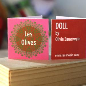 -Les Olives-  Tag/card design by Littlebylittle.co